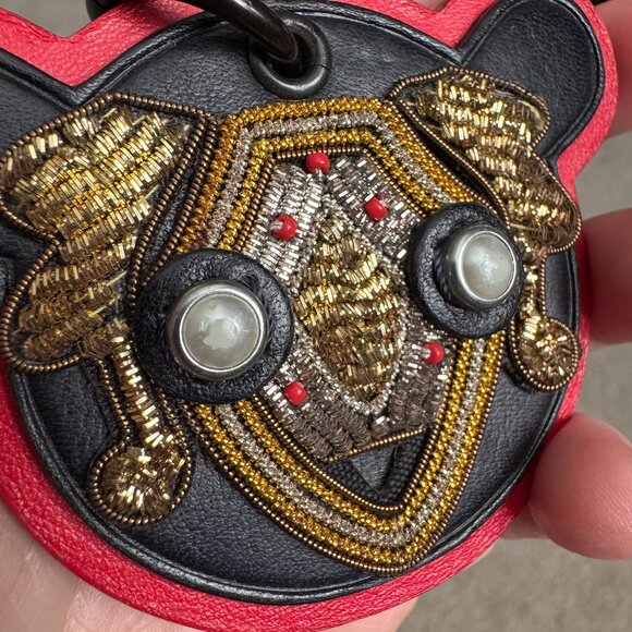 Coach Bullion Bear Patch, GUC, has a few marks, RARE and HTF - Picture 2 of 9